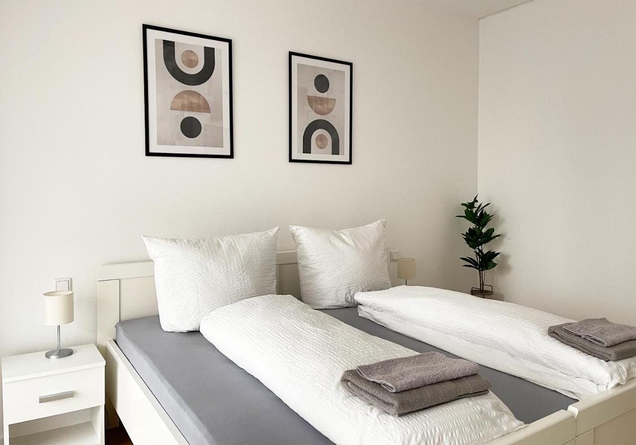 Moderne Apartments Im Herzen Der Stadt I Private Tiefgarage Mit Ladesaeulen I Home2Share Ibbenbüren Eksteriør billede