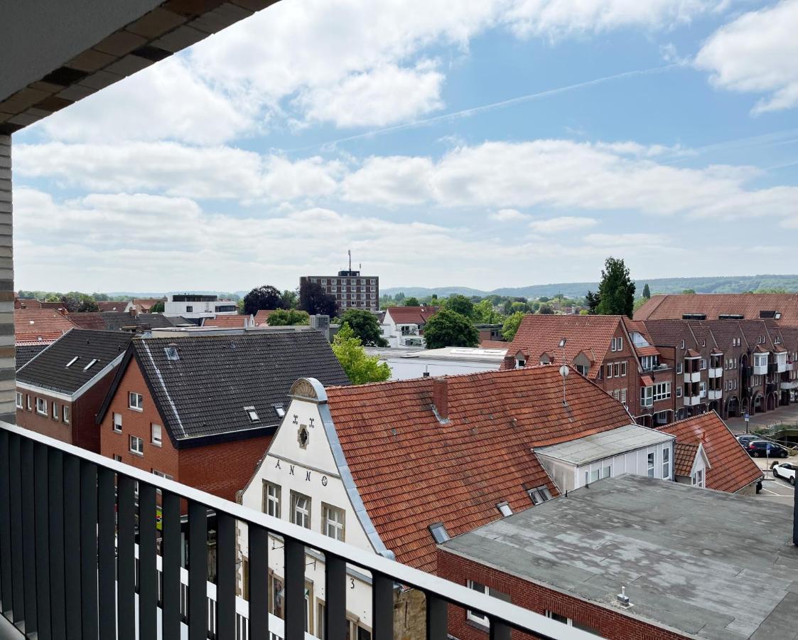 Moderne Apartments Im Herzen Der Stadt I Private Tiefgarage Mit Ladesaeulen I Home2Share Ibbenbüren Eksteriør billede