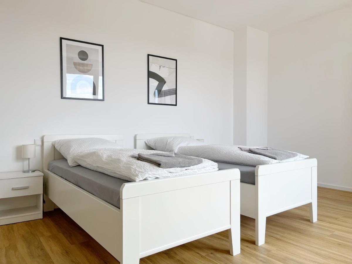Moderne Apartments Im Herzen Der Stadt I Private Tiefgarage Mit Ladesaeulen I Home2Share Ibbenbüren Eksteriør billede
