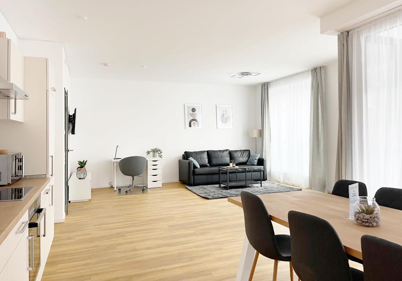 Moderne Apartments Im Herzen Der Stadt I Private Tiefgarage Mit Ladesaeulen I Home2Share Ibbenbüren Eksteriør billede