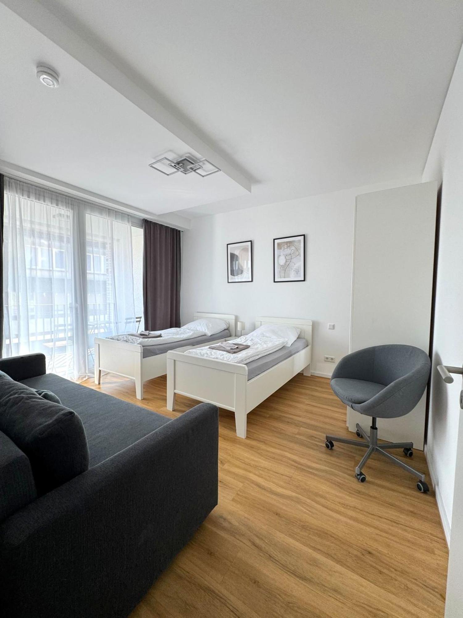 Moderne Apartments Im Herzen Der Stadt I Private Tiefgarage Mit Ladesaeulen I Home2Share Ibbenbüren Eksteriør billede